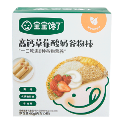 宝宝馋了 京东宝馋了 婴幼儿磨牙棒 原味 60g