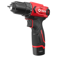 锐奇(KEN)锂电钻无刷手电钻充电钻家用12V螺丝刀起子BL7312-2双电电动工具