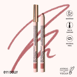 Moira保税Moira Lip Appeal持久不脱色防水唇线唇膏笔自动可旋转可削尖 11 Dolly