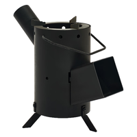 尚烤佳 Suncojia）户外柴火炉野餐炉具烧水炉露营装备用品柴火灶 便携可折叠柴火炉