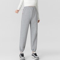猫人裤秋冬季外穿2025休闲束脚运动裤不勒肚子孕晚期冬装 XL