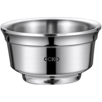CCKO304不锈钢碗家用饭碗成年儿童双层防烫汤碗加厚餐具面碗沙拉面碗 1