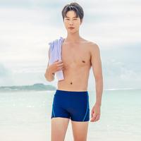 三奇 平角印花透气男士泳裤