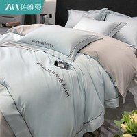 长绒棉四件套纯棉全棉2025轻奢高级感主卧室冬三件套床上用品