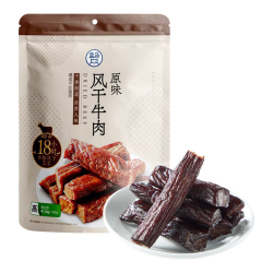 盒马MAX 内蒙古风干牛肉原味400g