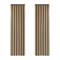 添美奶茶色窗帘2025卧室高级感遮光客厅法式轻奢加厚雪尼尔遮阳帘 奶茶色【定型免洗】 免费高温定型 免洗即挂 米