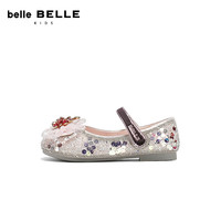 百丽闪耀亮片公主鞋童鞋2026春舞台时装鞋A7001A86 粉色 30