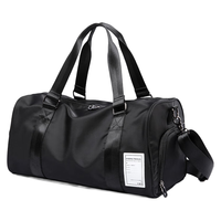 ZDCK健身包男士干湿分离运动出差旅行包大容量短途旅游背包行李袋女 黑色 4