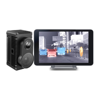 英睿英睿智能车载夜视仪NS7热成像汽车夜视系统行车记录仪热像仪 NS7【支架版】