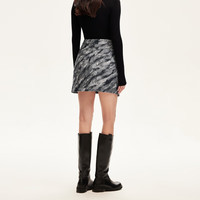 VEROMODA 半身裙2024秋冬高腰A版扎染错位拼接半身裙气质324316067 160/64A/S