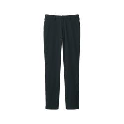 無印良品 MUJI 男式弹力丝光斜纹修身休闲裤 黑色 AE0XLA4S 73（165/72A）