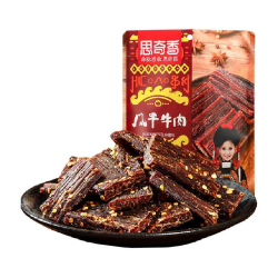 思奇香 手撕牛肉风干牛肉干大凉山182g麻辣味