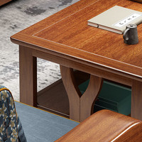 别致木语胡桃木茶几新中式实木茶几现代客厅简约小户型简易出租房木制家具