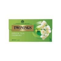 twinings英国川宁茉莉绿茶茶包茉莉花茶袋泡淡雅花香补水润燥