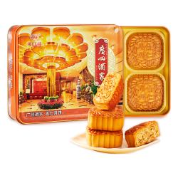 广州酒家 五仁月饼礼盒 720g