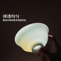 景德镇手工餐具陶瓷高温白瓷吃饭碗盘纯色中式套装礼盒家用
