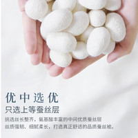 富安娜 雅梦 纯棉蚕丝二合一被 203*229cm