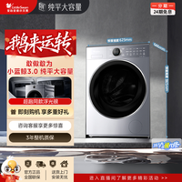 SWAN 小天鹅小蓝鲸3.0 纯平大容量TG12VE80PROMAX浮光银蓝氧护色12kg