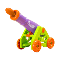 百里霜 3D打印萝卜炮弹射软弹大炮迫击可发射火箭炮