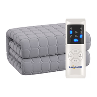 环鼎双人双温双控防水防漏电取暖分区控温电热毯电褥子1.8x2m 【四区分控】1.8*2.0米