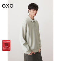 GXG 男装 半开襟翻领卫衣
