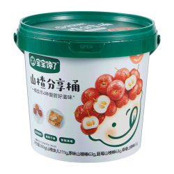 宝宝馋了 儿童山楂棒棒糖 混合桶装 300g
