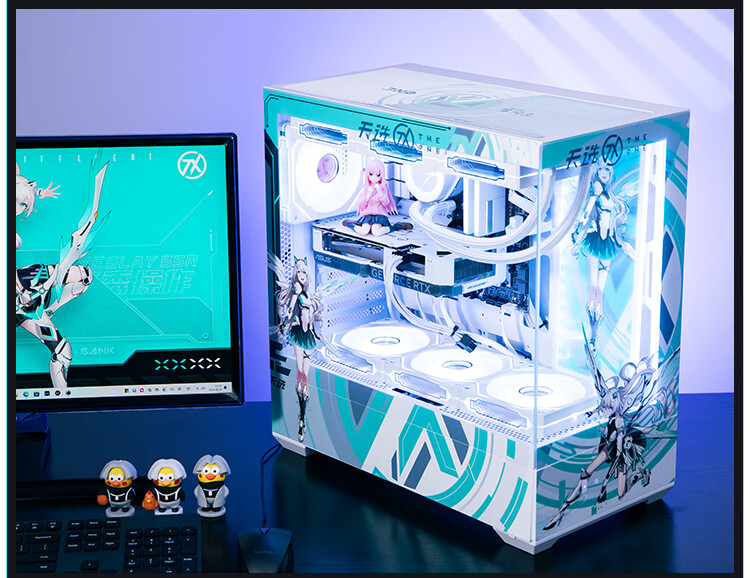 华硕（ASUS）天选姬/吹雪姬/ROG姬潮流电竞主机个性自定义台式电脑组
