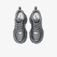 百思图 百搭休闲运动老爹鞋 厚底增高