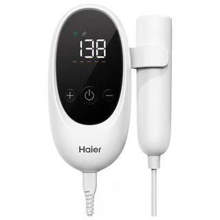 海尔（Haier）胎心仪家用胎心监测仪医用多普勒胎心监护仪听胎心胎儿胎动监测听胎音 【可充电便携款T202F】信号引导快速定位