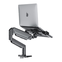 khcoohoo【气压弹簧】笔记本支架臂显示器便携屏支架机械臂两用电脑支架升降增高架自由悬散热架360°旋转