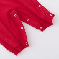 贝贝怡 宝宝连体衣男女童装春秋喜庆中国风元素四季可穿 平安锁 59cm