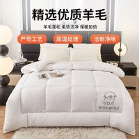江南序 A类100%纯羊毛冬被6斤 150*200cm