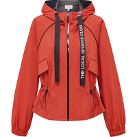 EP雅莹Polartec Power Shield Pro 户外运动 防风 透湿 软壳夹克外套 橙色 L