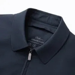 雅鹿 男士90绒行政夹克羽绒服 藏青色