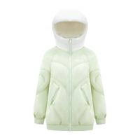 波司登奥莱冬季女一手长轻暖环保羽绒服宽松可爱连帽多巴胺