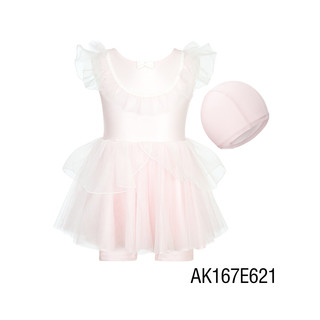 爱慕儿童（AIMER KIDS）甜美可爱公主风国风女童泳衣儿童体育课泳衣泳裤男童高弹泳衣泳裤 蝴蝶飞飞 150 （65-85斤）