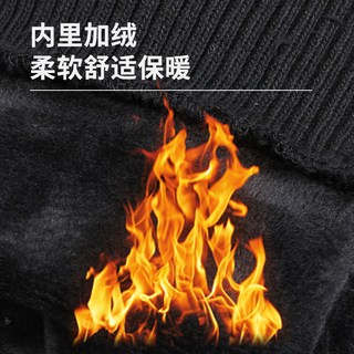 麂皮绒保暖手套男女秋冬季加绒防寒骑行开车外卖半露二指半指骑车