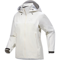 ARC'TERYX始祖鸟 BETA AR JACKET GORE-TEX PRO 防水 女子 冲锋衣 Arctic Silk/极地白 L