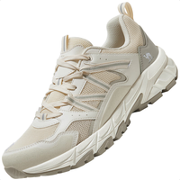 骆驼（CAMEL）【腾龙】2024夏季户外透气登山鞋男女防滑徒步鞋越野运动跑鞋 奶白/粉，女，透网版 39