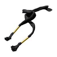 猫人羽绒裤男冬季加绒加厚户外保暖休闲长裤男装 黑色直筒 XL  XL （130-146斤）