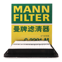 曼牌滤清器 曼牌（MANNFILTER）空气滤清器空气滤芯空滤C2201/C2201M森林人傲虎力狮翼豹驰鹏B9XV