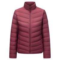 波司登 2023新款轻薄羽绒服女薄款短款立领便携可收纳春秋外套