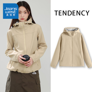 今日必买：真维斯 女士软壳三防保暖夹克  春秋款