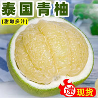 言片光 泰国青柚大果 青皮蜜柚子 新鲜水果时令柚子当季水果柚子 精选1个装(特大果)单果1000g+
