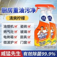 【过年大扫除】威猛先生 Mr Muscle油污净455g大瓶超值装多效清洁剂去油污净