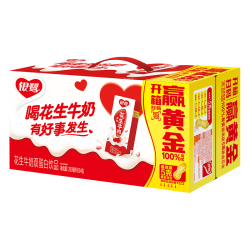 银鹭 花生牛奶 250ml*24盒 整箱