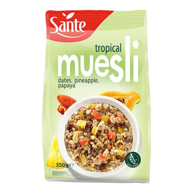 三特 多水果早餐燕麦片350g 波兰