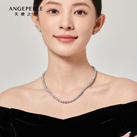 天使之泪海水珍珠项链真多麻AKOYA项链轻奢百搭新年珠宝 【超值18K金扣】磁吸扣5-6mm【近正圆微瑕】