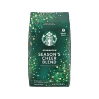 starbucks星巴克Season's Cheer季节欢呼中烘咖啡豆907g【
