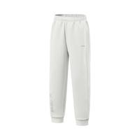 李宁 LI-NING童装儿童卫裤男女小大童综合体能系列束脚反光运动长裤YKLV123 浅雾灰-3 1